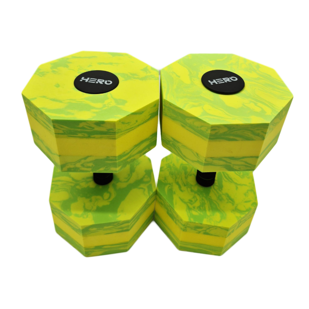 8.1.Set Gantere Fitness AquaGym HERO, forma Hexagon Set Gantere Fitness AquaGym